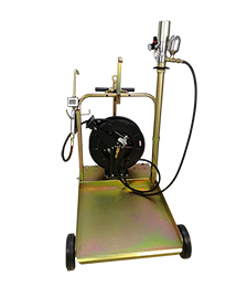 氣動機(jī)油泵200L卷盤推車套裝